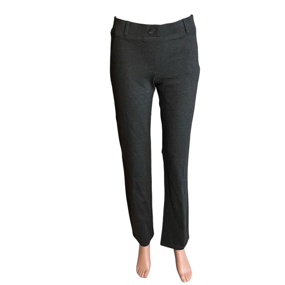 Betabrand New Without Tags Yoga Dress Pants Charcoal Sz Small Midrise W0076-YP